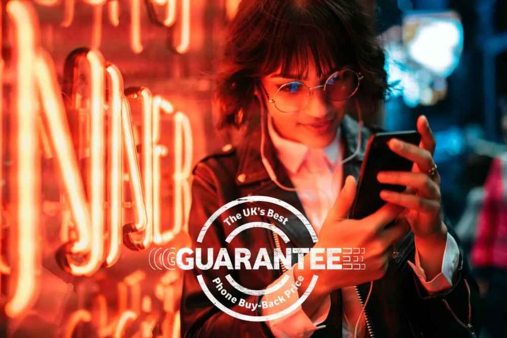 The UK’s Best Phone Buy-Back Price Guarantee only with Vodafone