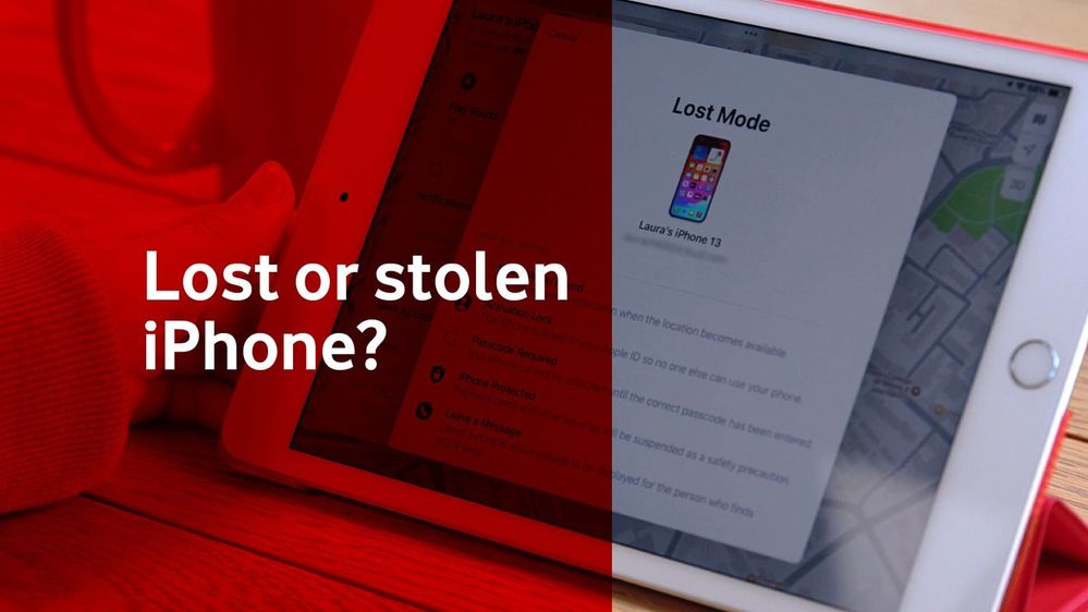 Lost, or had your iPhone stolen?